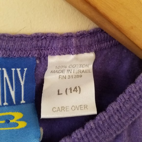 Girls Size 14 Purple Short Sleeve Tee - Picture 4 of 7